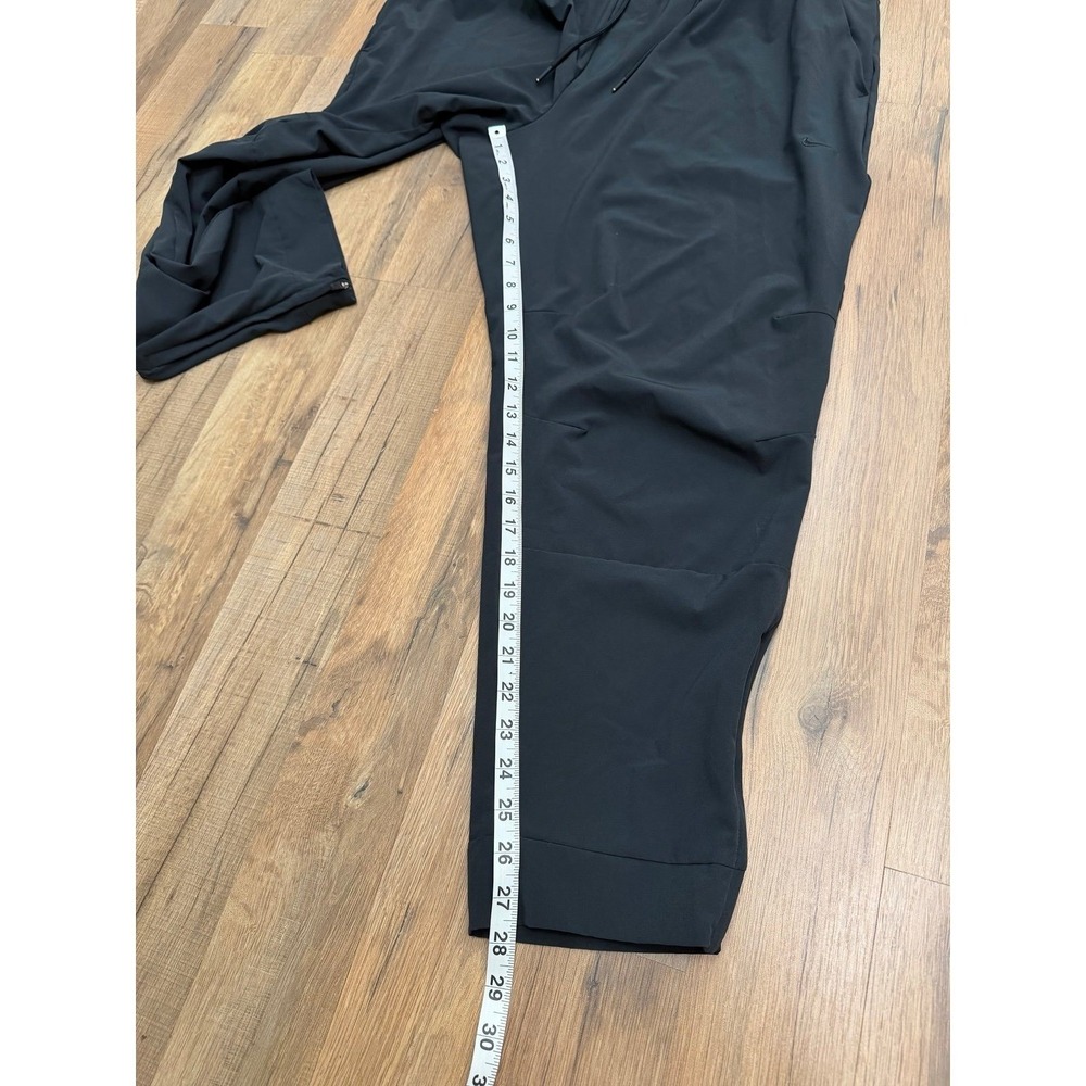 Nike Dri Fit Pants XXL Black Athletic Jogger Stretch Zip Pocket Training - Picture 9 of 10